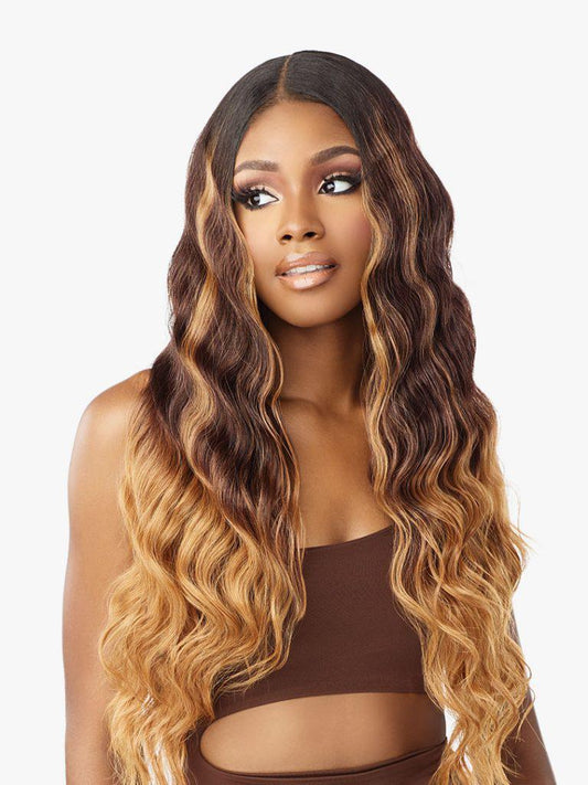 Sensationnel Cloud 9 What Lace? Lace Wig – Raveena 28" – (Human Hair and Synthetic Mixed)
