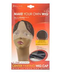 Make Your Own Wig U-Part Lace Front Center Parting Wig Cap