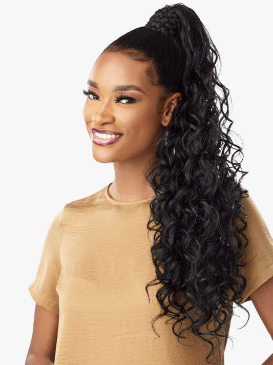 Instant Pony Wrap - Braided Loose Deep Wave 26"